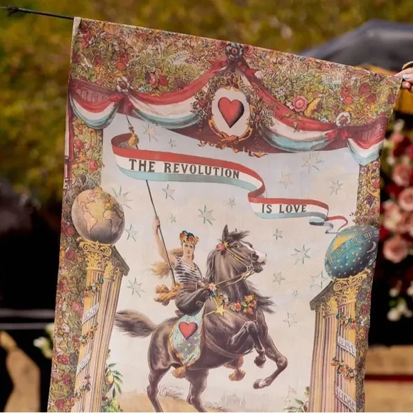 LOVE REVOLUTION SCARF by Market of Stars - Picture 3 of 7